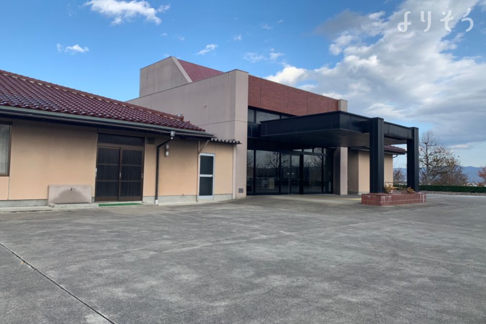 伊達市桑折町国見町火葬場の外観写真です（3枚目）