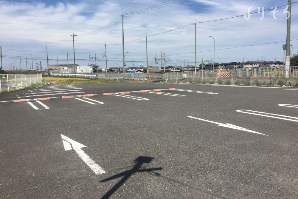 田尻町火葬場の駐車場写真です（2枚目）