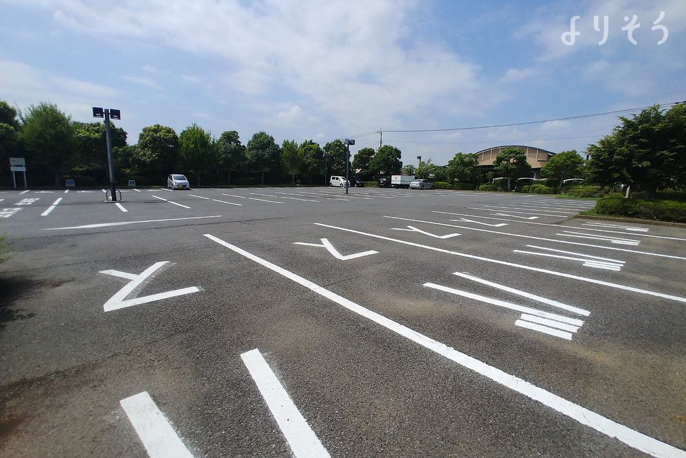 山武郡市広域斎場の駐車場写真です（2枚目）