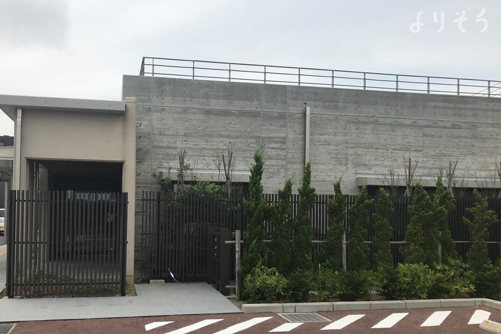 神栖市はさき火葬場の外観写真です（3枚目）