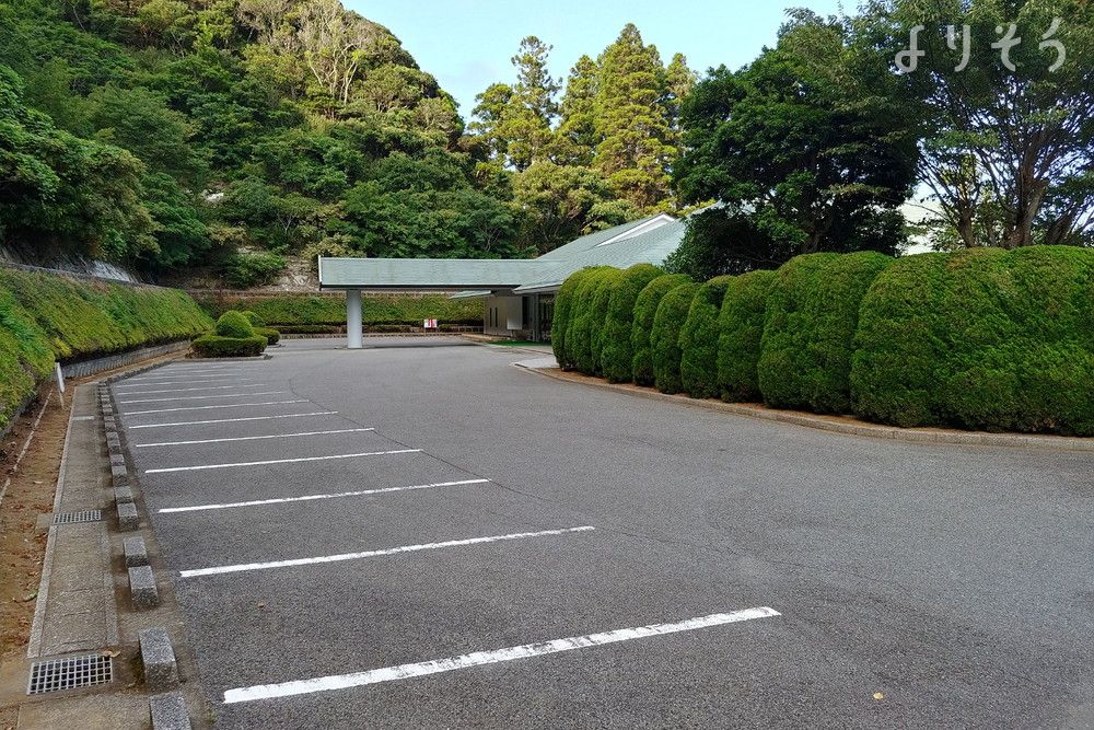 いすみ市大原聖苑の駐車場写真です（1枚目）