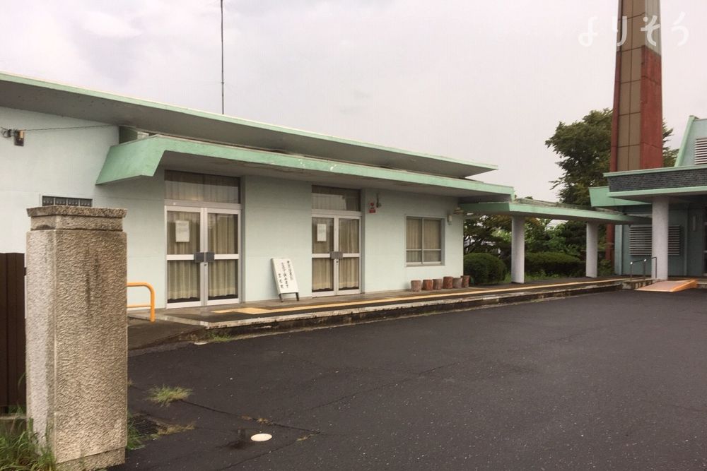 笠松町営火葬場の外観写真です（2枚目）