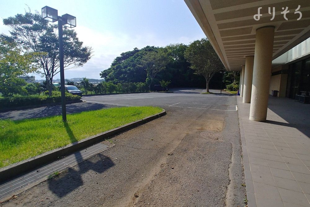 銚子市斎場の駐車場写真です（2枚目）