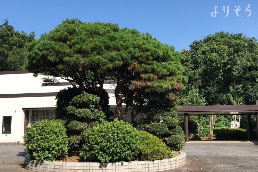常総市斎場の外観写真です（2枚目）