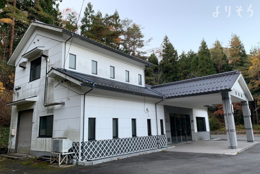北広島町火葬場浄寿苑の外観写真です（2枚目）