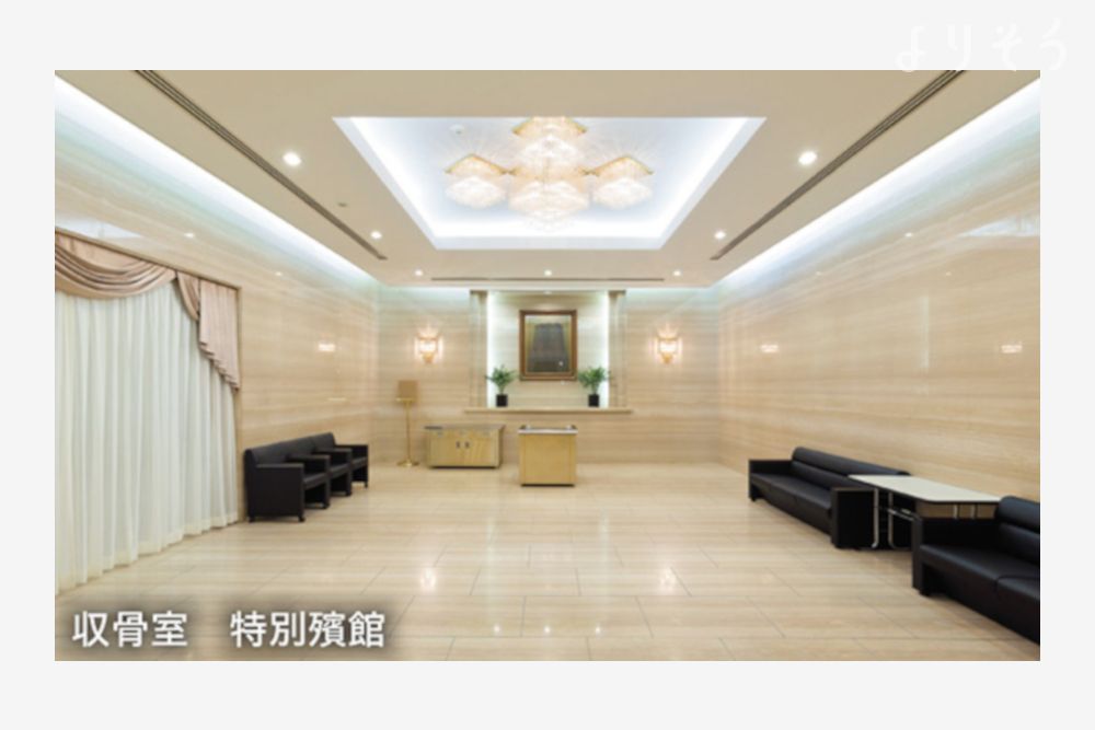 代々幡斎場の拾骨室写真です（1枚目）
