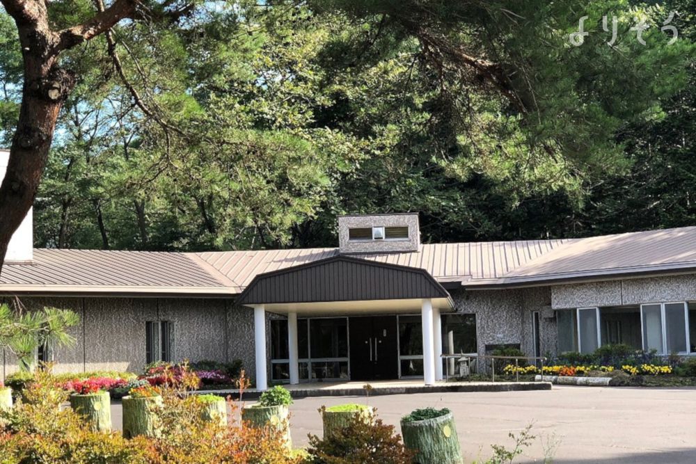 伊達市火葬場の外観写真です（3枚目）
