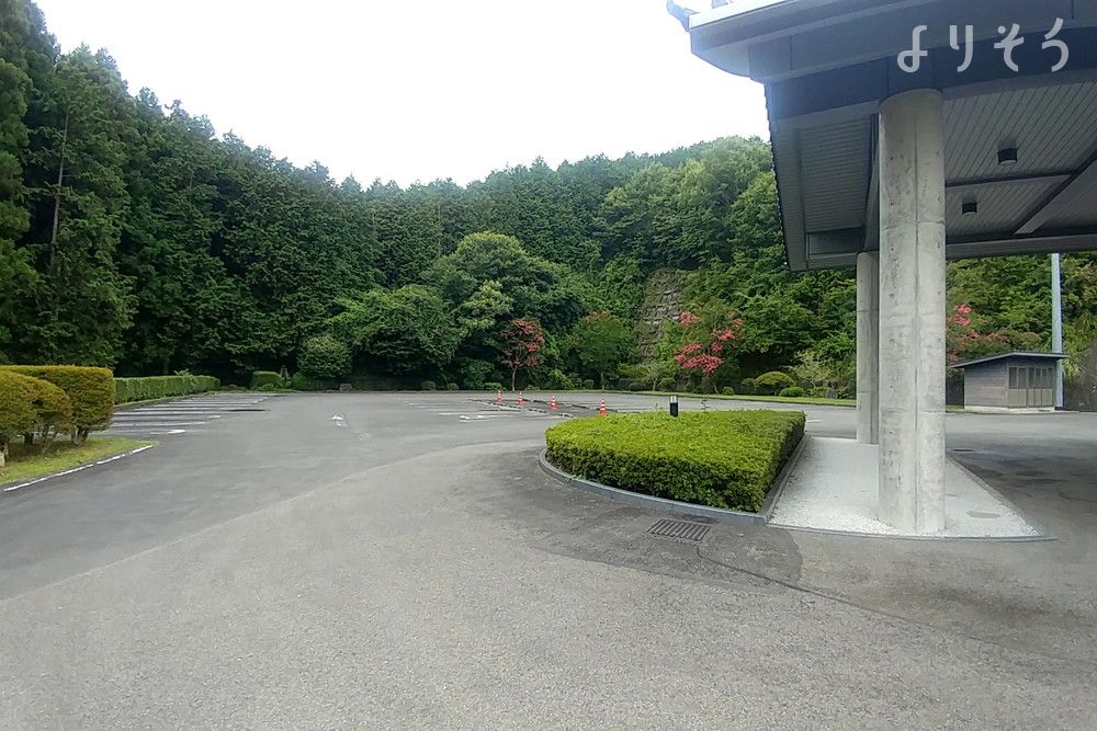 南那須地区斎場の駐車場写真です（1枚目）