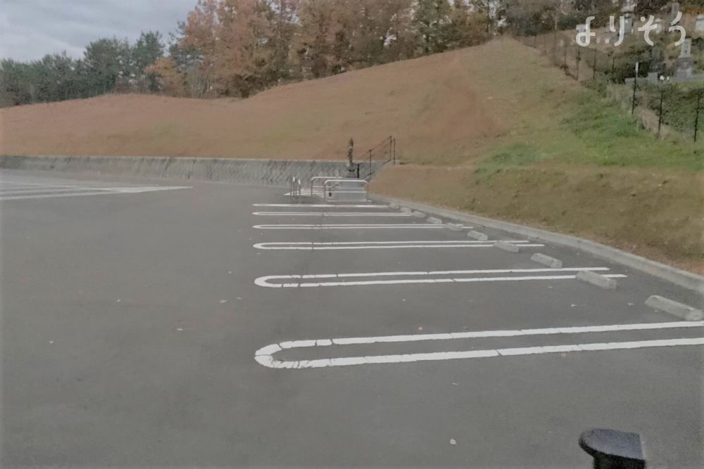 田村市斎場の駐車場写真です（2枚目）