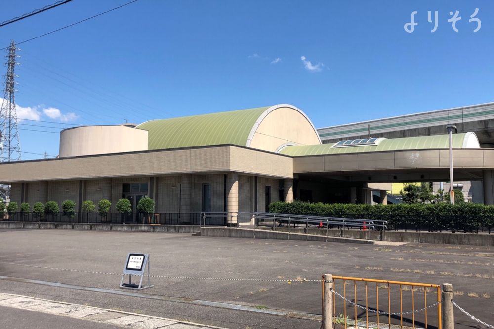 一宮市尾西斎場の外観写真です（2枚目）