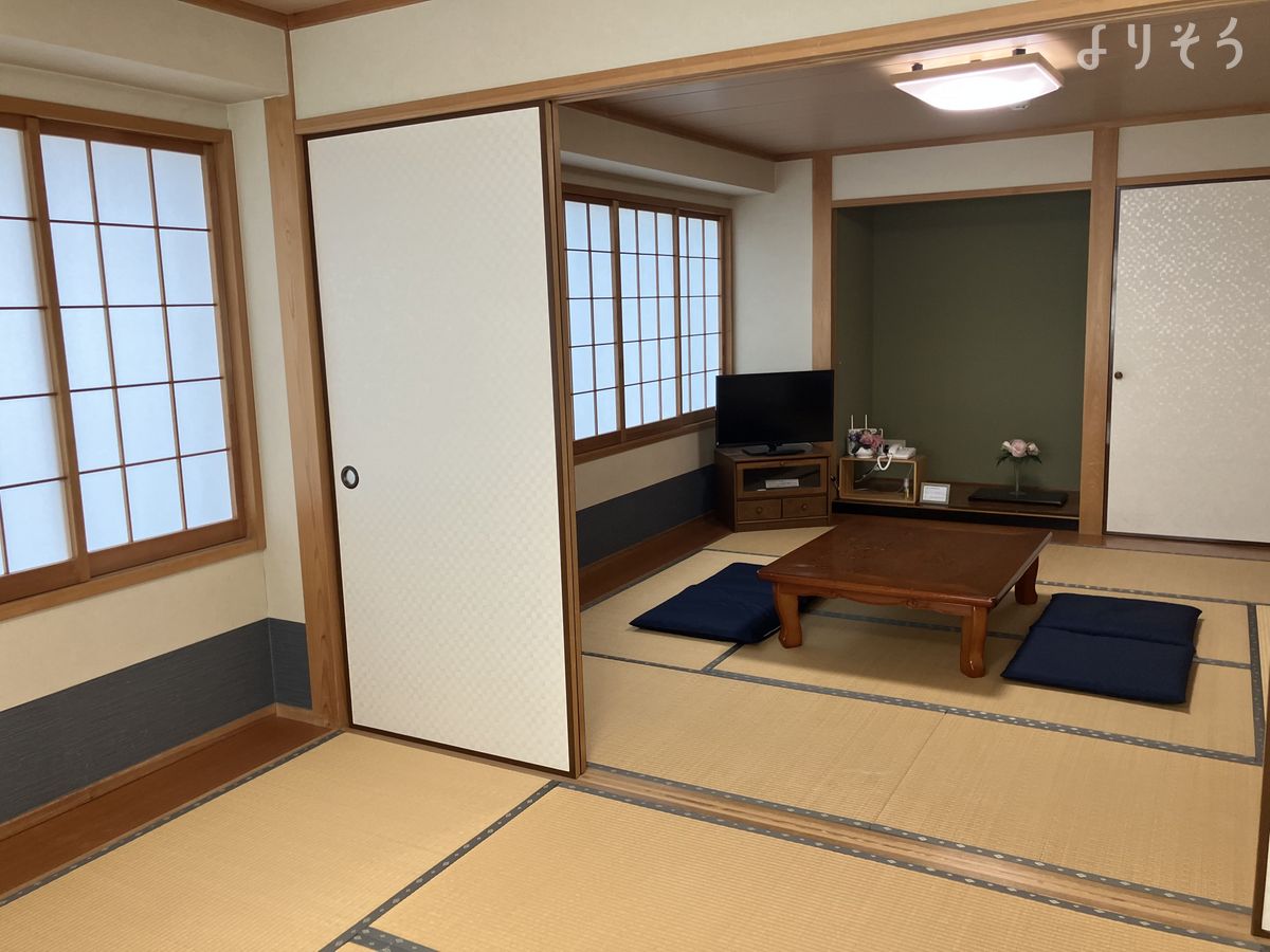 立川メモリアルホールの親族控室の画像