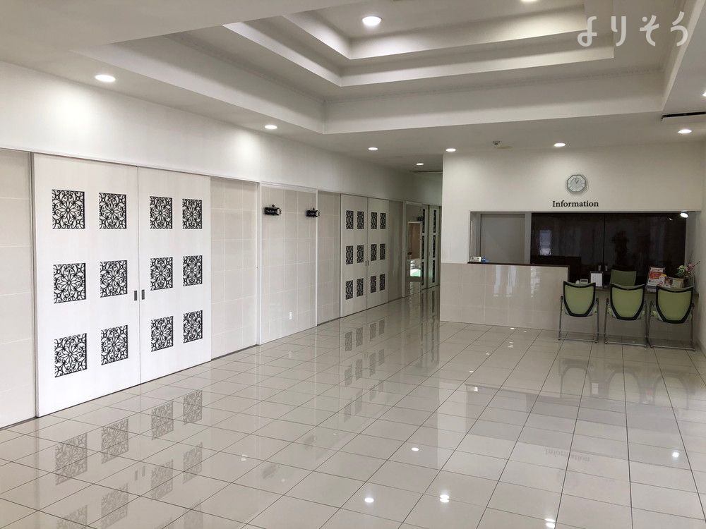 法要庵 ひとひら岡山中央店の内観写真です