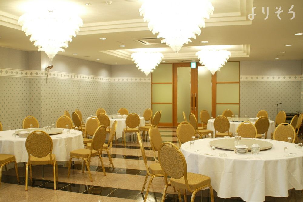加茂市千刈ホールのお清め所（会食室）写真です