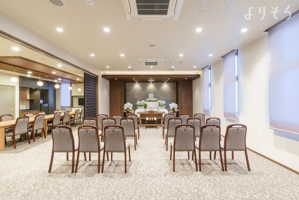 パルモ葬祭 かぞくホール六名のホールの画像