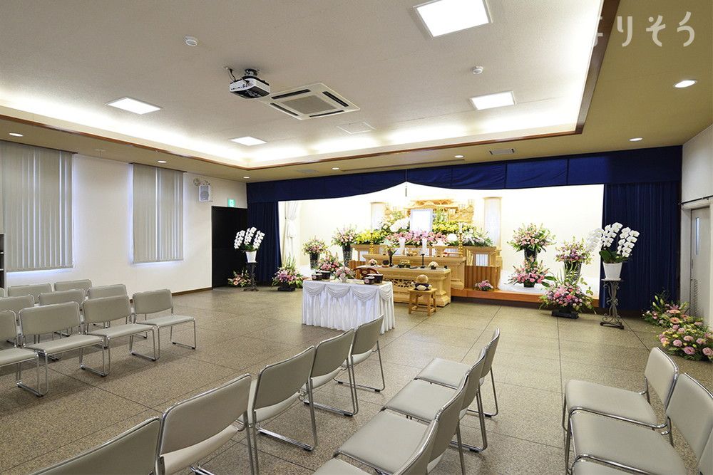 東海典礼金清寺会館のホール写真です（2枚目）