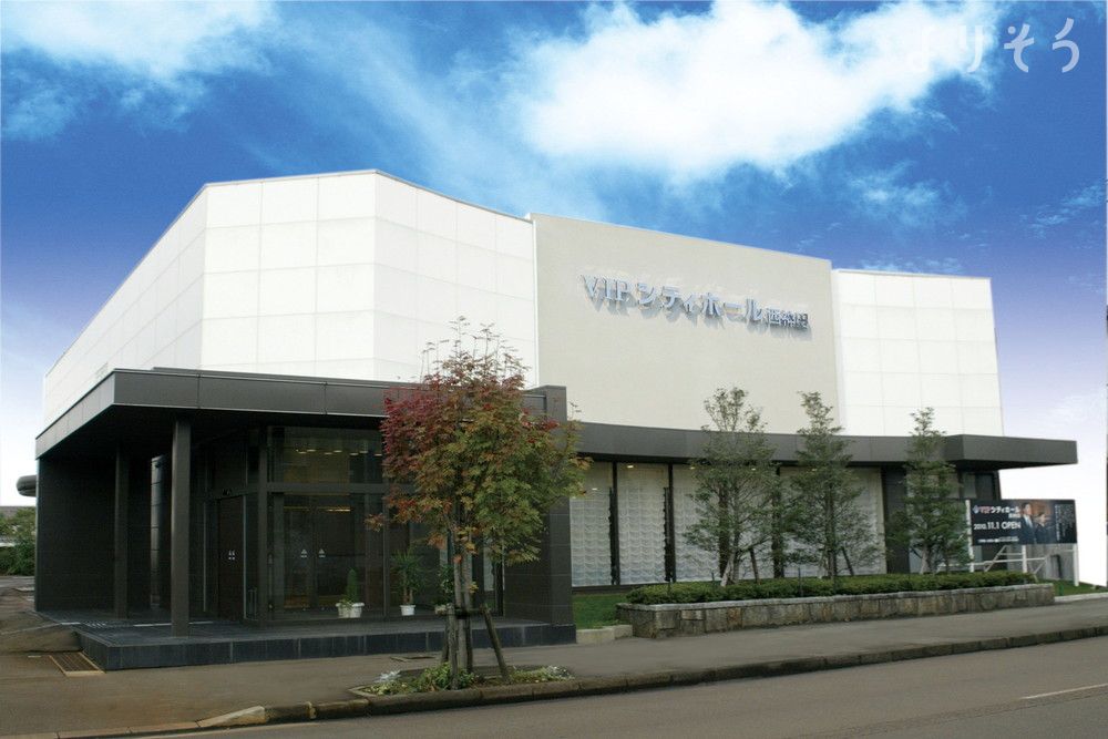 長岡市西神田町ホールの外観の画像