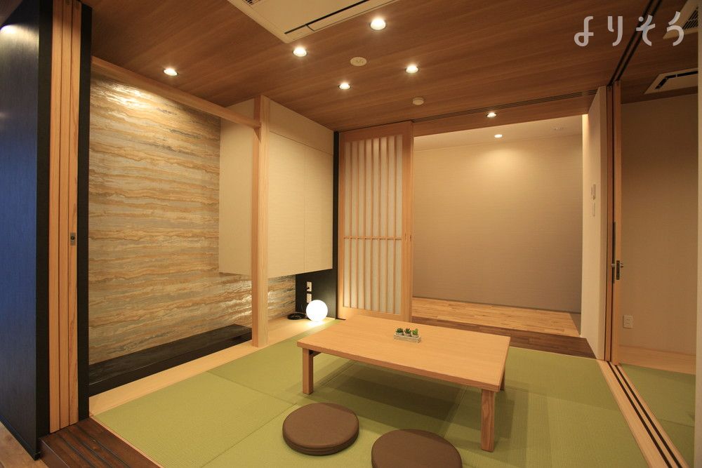 玉泉院 帯山中央会館の親族控室写真です（2枚目）