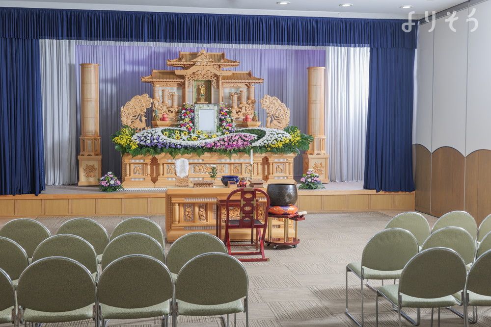 三ヶ森斎場のホールの画像