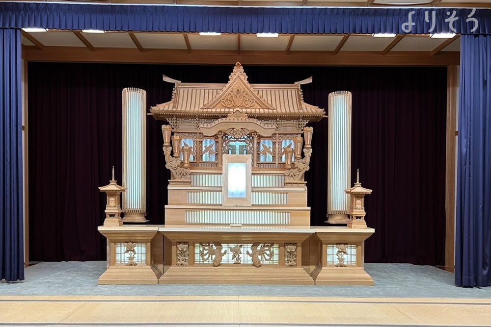 セレモール那賀打田の祭壇写真です（3枚目）