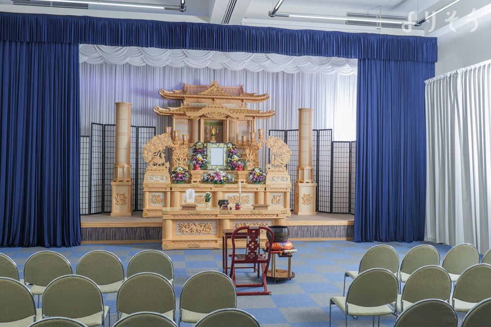 ミナト斎場のホールの画像