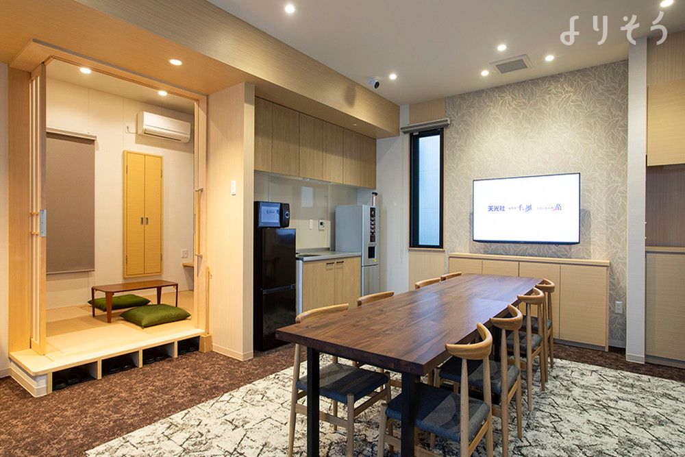 自由な家族葬 千の風 羽村市役所前ホールの親族控室の画像