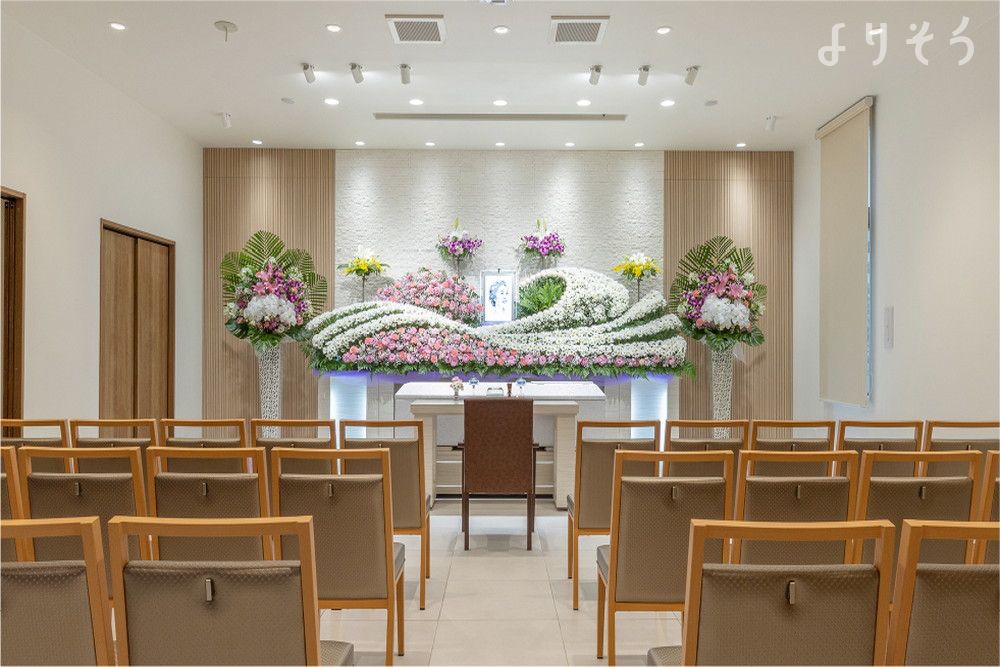 自由な家族葬 千の風 三苫ホールのホールの画像