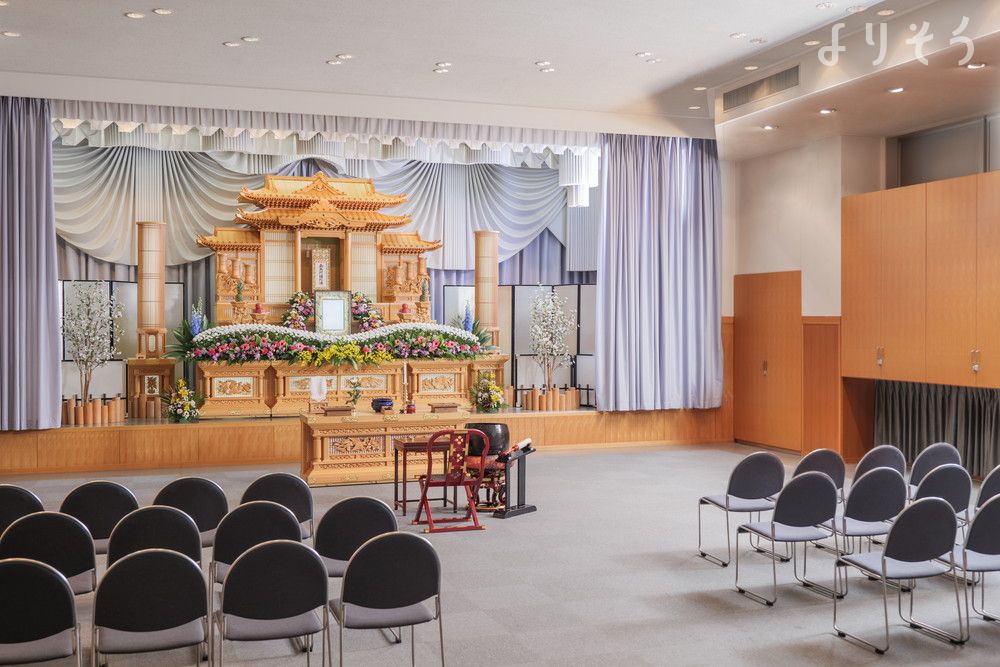 中央町斎場のホールの画像