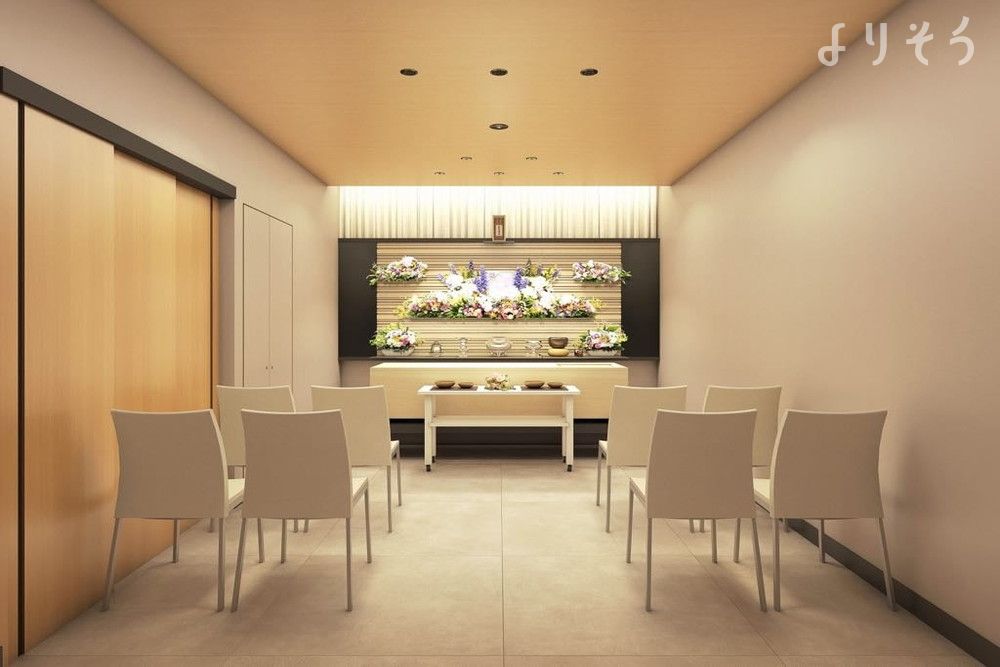 家族葬の灯‐月が丘さくらホール‐の面会・安置室写真です