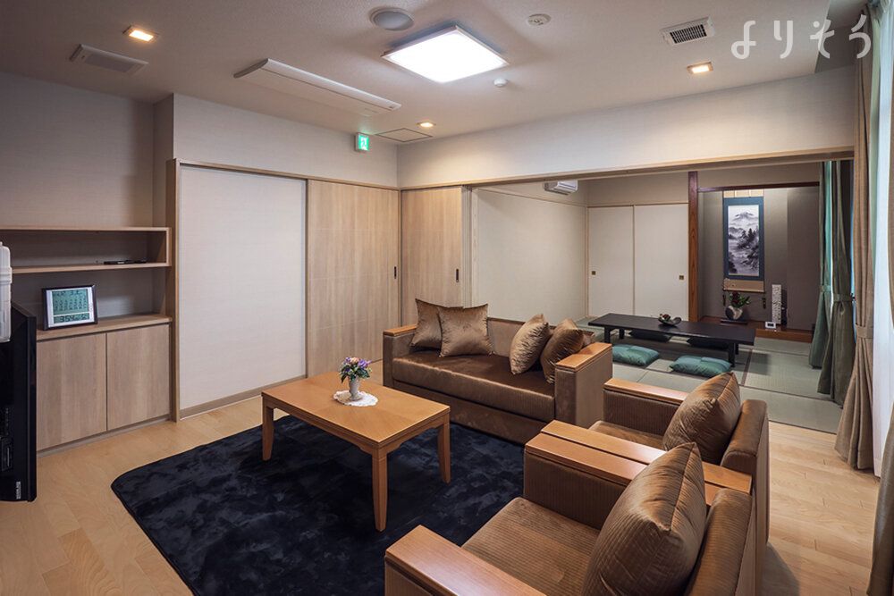 メモリード前橋千代田会館の親族控室の画像