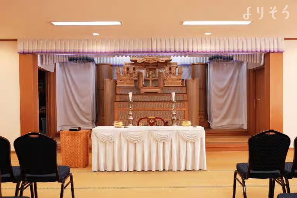 あおばメモリアル 戸坂会館のホールの画像