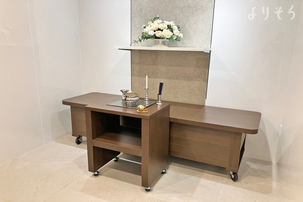 家族葬メモリーハウス 和歌山次郎丸の面会・安置室写真です（2枚目）