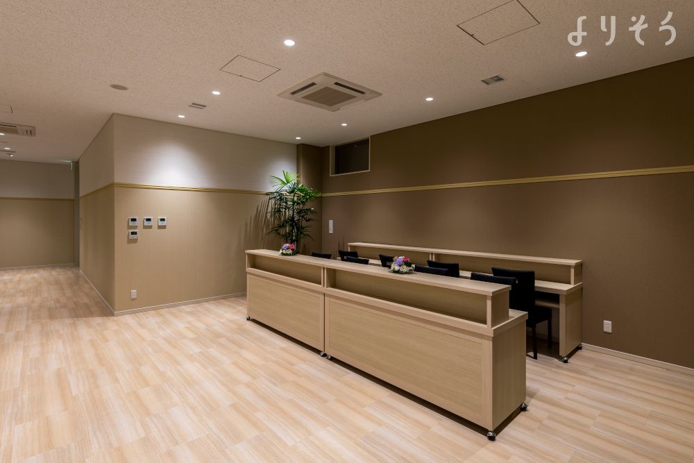 よりそう提携斎場(神奈川県横浜市青葉区藤が丘1-9-6)の内観写真です（1枚目）