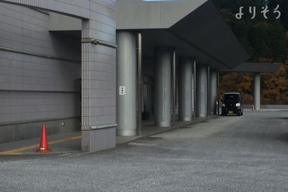 福知山市斎場の外観写真です（3枚目）