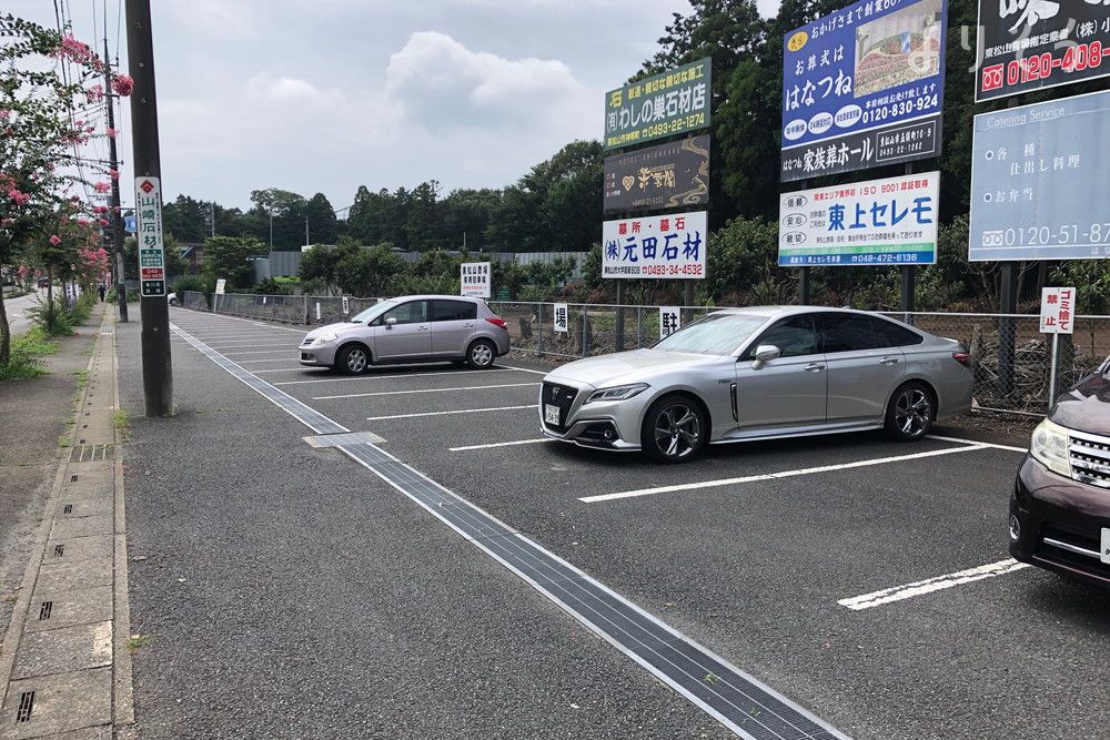 比企広域市町村圏組合東松山斎場の駐車場写真です（2枚目）