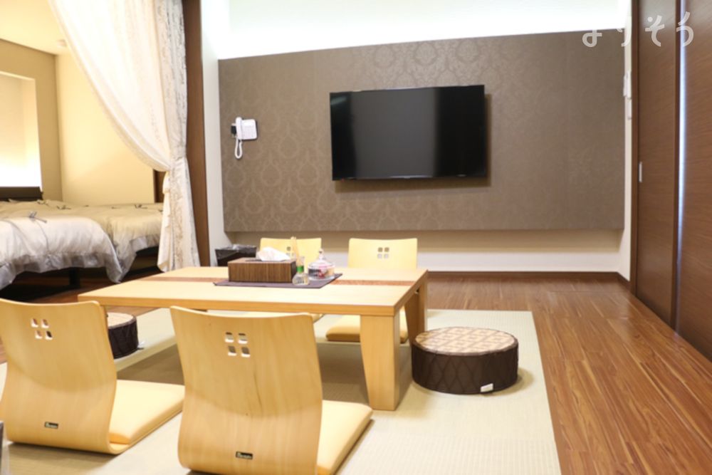 よりそう提携斎場(鹿児島県鹿屋市新川町889)の控室写真です