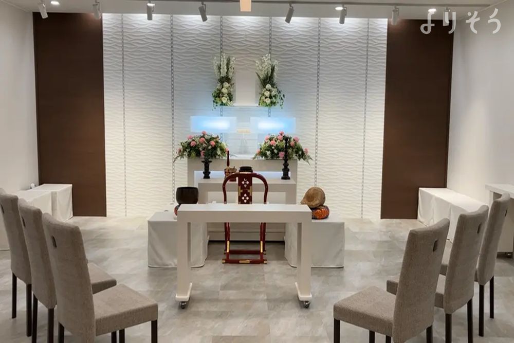 家族葬ホール TEAR 掛川のホール写真です