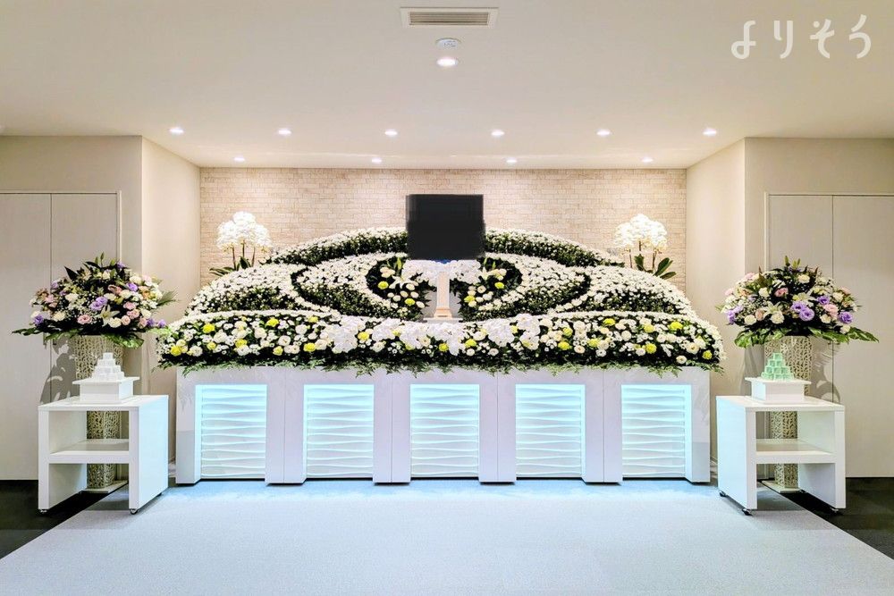 家族葬のセレオ　甲府貢川の祭壇写真です
