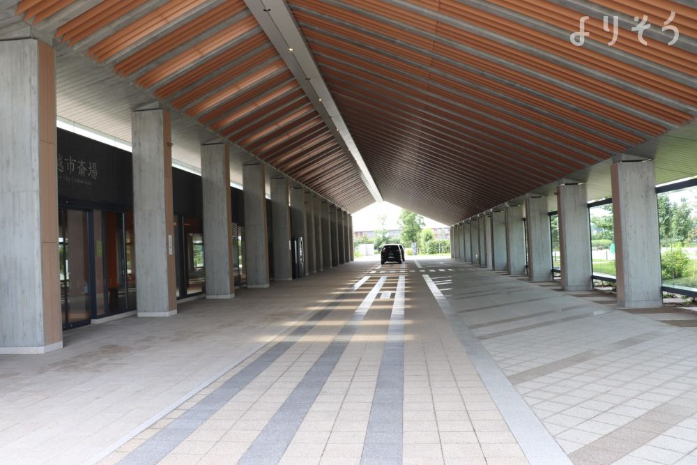 川越市民聖苑やすらぎのさとの外観写真です（3枚目）
