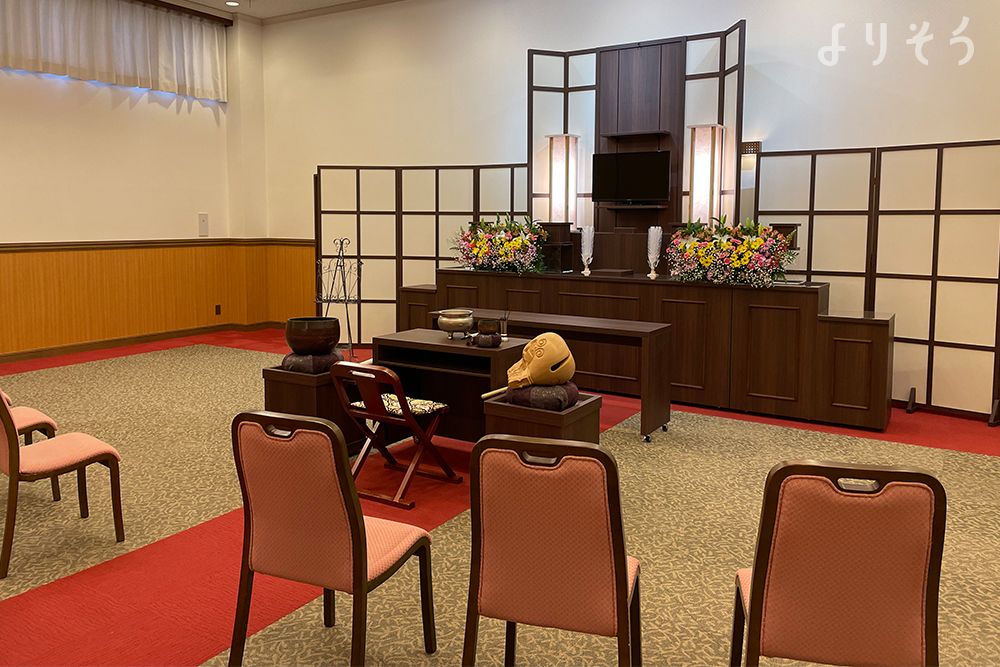 こころ斎苑喜多方のホール写真です（2枚目）