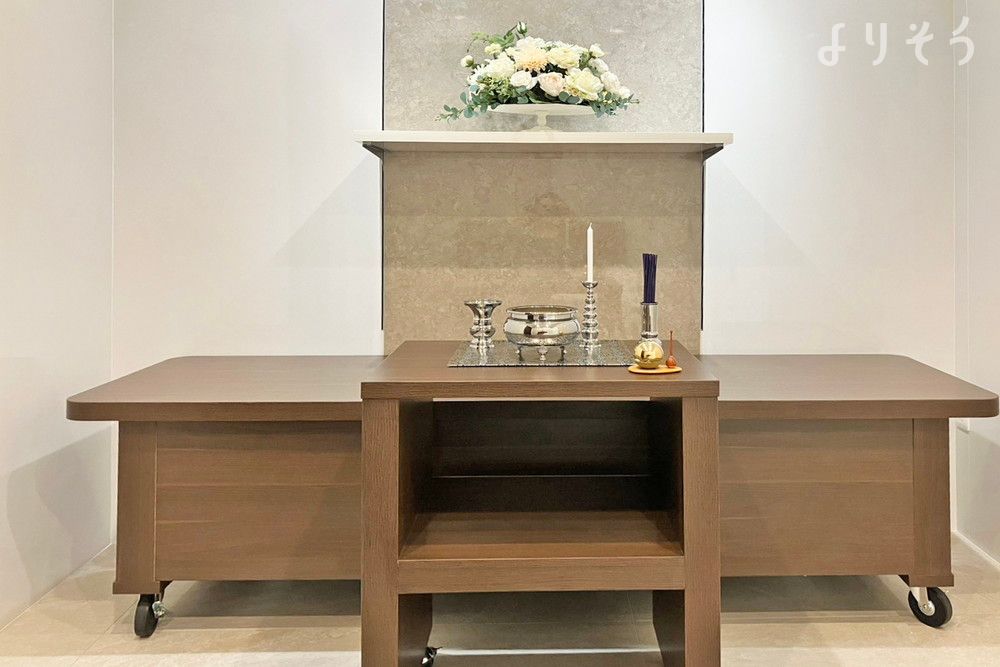 家族葬メモリーハウス 和歌山次郎丸の面会・安置室写真です（1枚目）