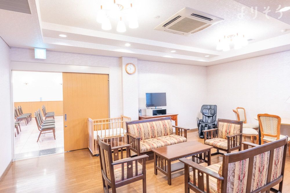 ベルコ豊隆殿羽根井ホールの親族控室の画像