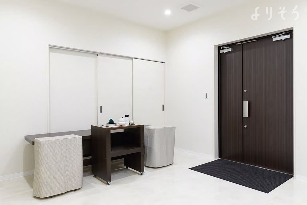 小さな森の家 川口戸塚東の面会・安置室写真です