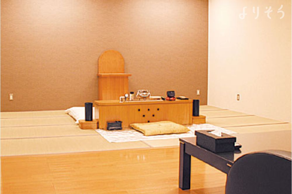 密葬館北斎場 清月記の面会・安置室写真です