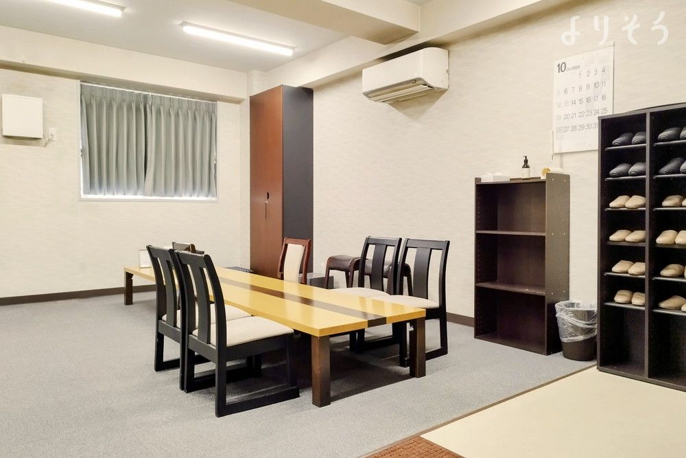 ティア澄川の控室写真です