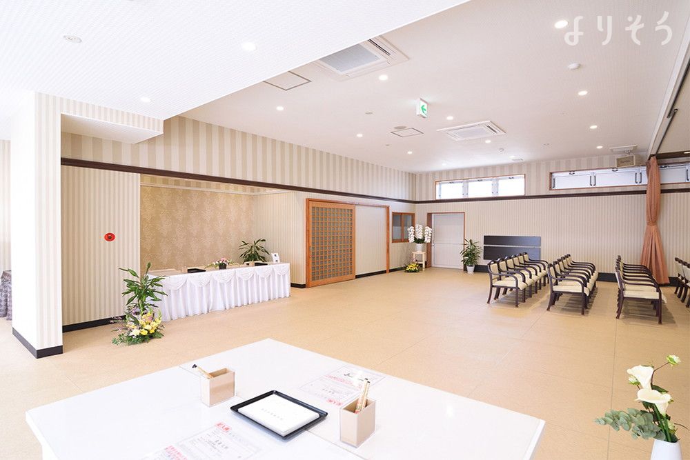 東海典礼国府会館の内観写真です