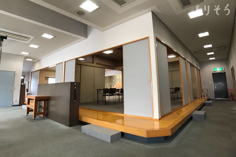 家族葬ハウスかれん荒川沖の内観写真です（1枚目）