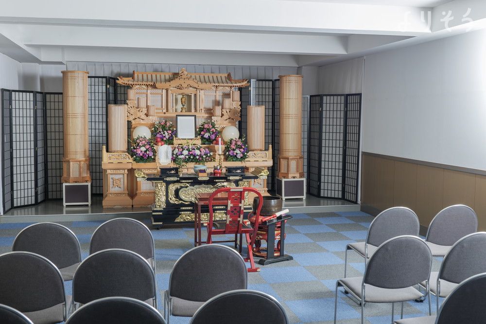 白山斎場のホール写真です（2枚目）
