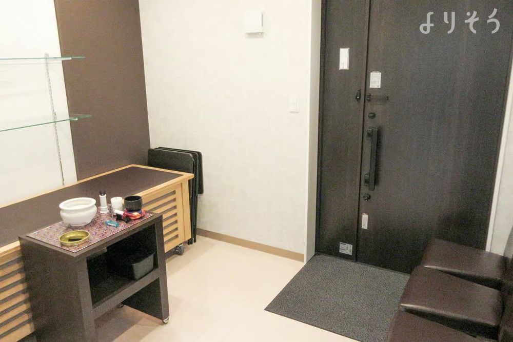 家族葬の仙和 仙台 木町ホールの面会・安置室写真です
