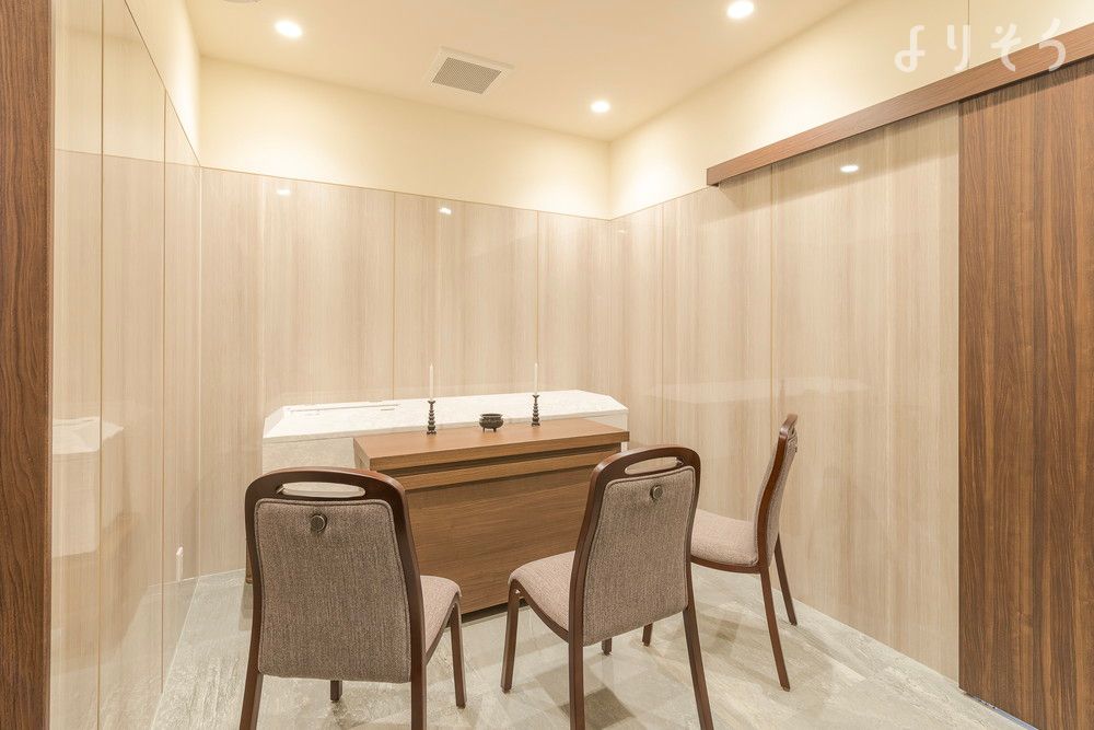 パルモ葬祭 かぞくホール清水相生の面会・安置室写真です