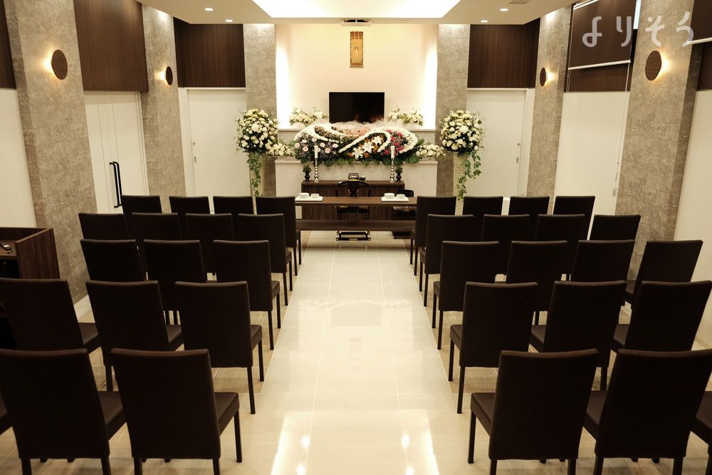 あおばメモリアル五日市会館のホールの画像